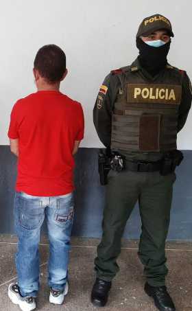 El detenido no aceptó cargos tras ser aprehendido en flagrancia.