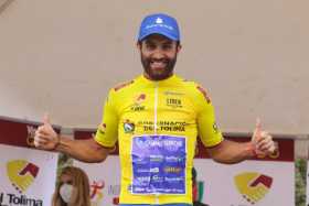 El caldense Yeison Rincón gana en Murillo y es líder de la Vuelta al Tolima