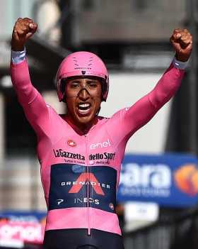 Egan Bernal supera la covid-19 y dice que ya está "ready to rock"