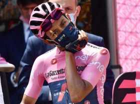 Egan Bernal da positivo por covid-19 tras ganar el Giro de Italia
