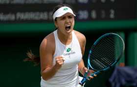 "Estoy emocionadísima": las palabras de María Camila Osorio al ganar su primer partido en Wimbledon 