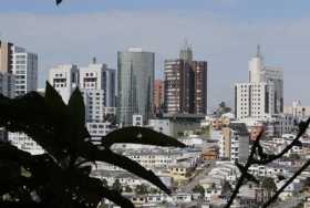 El sector del cable visto desde El Ecoparque de los Yarumos.