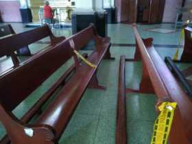 Templos como el de Los Agustinos en Manizales afinan en bioseguridad para la Semana Santa, que irá del 28 de marzo al 4 de abril