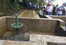 Con una planta clarificadora inaugurada la semana pasada, la comunidad recupera parte de la calidad del agua.