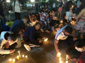 Aranzazu se unió al llamado de no violencia en las protestas 