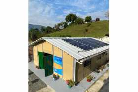 Proyectan aula solar para el colegio de Santágueda 