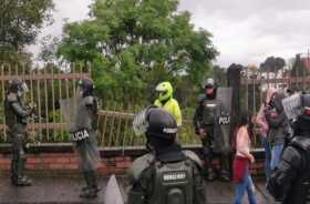 La Alcaldía de Manizales informó que esta tarde las autoridades intervinieron una marcha en la Avenida Paralela “de forma preven