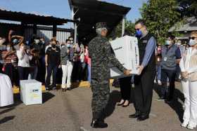 Foto | EFE | LA PATRIA   El traslado del material electoral a las mesas en Honduras finaliza hoy.