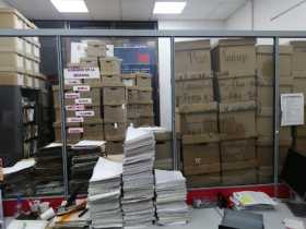 Ya hay 4 mil documentos represados 