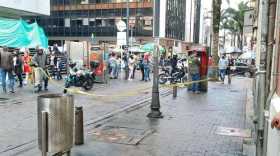 El caso fue cerca del Palacio Nacional