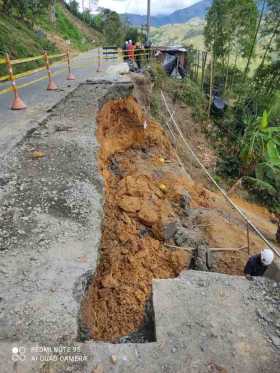 Foto| LA PATRIA La obra en la que trabajaban los afectados.