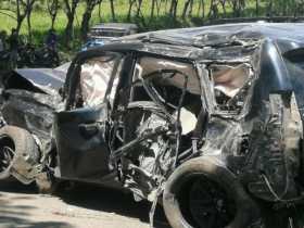 Reportan accidente de tránsito en la vía Manizales-La Rochela