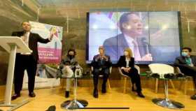 Alcalde de Manizales participó en conferencia Desafíos del Cambio Climático en las Ciudades del Mundo en la COP26