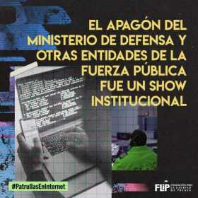 FLIP denuncia que Ministerio de Defensa fingió ciberataque durante protestas del paro nacional