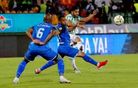 El Rifle Andrade marcó con un zurdazo el segundo gol para Nacional. 