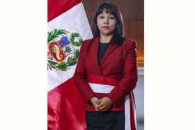 Foto | EFE | LA PATRIA   Mirtha Vásquez es la nueva es la nueva primera ministra de Perú. 
