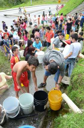 10 años Manizales sin agua