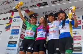 La venezolana Lilibeth Chacón volvió a ganar en la Vuelta a Colombia Femenina 
