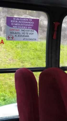 Foto| Cortesía| LA PATRIA “Me encantó la campaña de la empresa Unitrans, de Manizales, como un apoyo a los pasajeros”, comentó u