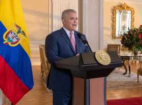 Presidente Duque insiste en que Nicolás Maduro debe dejar el poder y convocar elecciones en Venezuela