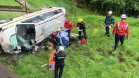 Resumen de ayer: homicidio en La Dorada, aerován volcada, muerto en construcción y obreros afectados por derrumbe