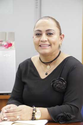 Luz Marina Giraldo, secretaria de Educación de Manizales. 