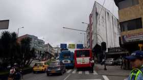 Fallas en semáforos de la Avenida del Centro de Manizales