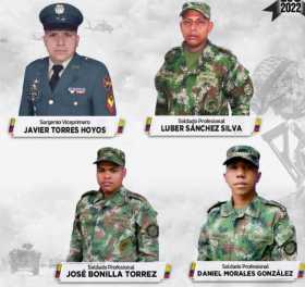 Emboscada de disidencias de las FARC dejó cuatro soldados muertos