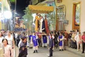 Procesión del Prendimiento en Agudas.