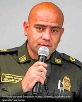 Foto | LA PATRIA    El coronel caldense Benjamín Núñez es buscado por la Interpol.