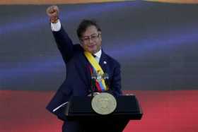 "Quiero una Colombia fuerte, justa y unida": Gustavo Petro en su primer discurso como presidente