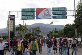 Foto | Archivo | LA PATRIA  Entre 2016 y 2019 se vivió una migración masiva de venezolanos a Colombia.