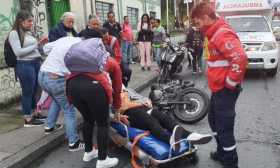 Dos peatones fueron arrollados esta tarde en la comuna Palogrande de Manizales