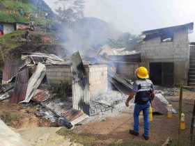 Cafetero de Marquetalia cuenta lo que significa perder en minutos años de trabajo por incendio