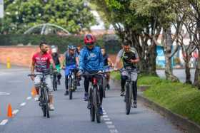 Manizales le da nuevamente la bienvenida a la ciclovía dominical 