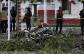 Tres heridos deja la explosión de un carrobomba en el Cauca