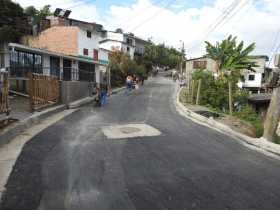 La inauguración del anillo vial en el barrio San Isidro beneficia a la comunidad urbana de este sector y a las veredas que tiene