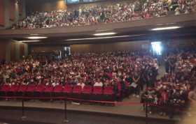 El evento se realizó en el Teatro Los Fundadores.