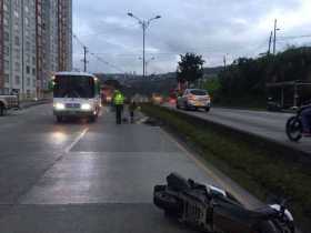 Murió el habitante de calle arrollado por moto en Los Cámbulos