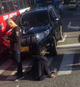 Vehículo atropelló a una mujer de 64 años en Palermo