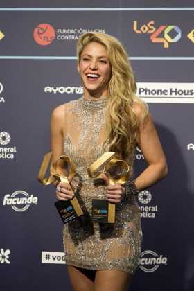  Fotografía de archivo del 01/12/2016 de la cantante colombiana Shakira a quien una jueza de Esplugues de Llobregat (Barcelona) 