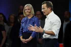 Magdalena Andersson y Ulf Kristersson