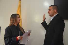posesión nuevo alcalde de La Merced, Juan Fernando Ospina