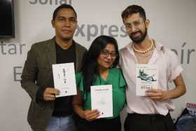 poetas en el Centro Cultural Banco de la República de Manizales 