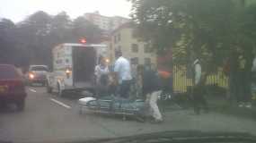 Accidente en la Av. Kevin Ángel