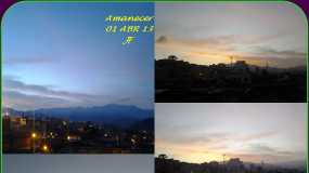 Amanecer en Manizales 