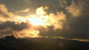 Atardecer de invierno en Manizales 