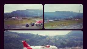 Aterrizaje del ATR 72-600