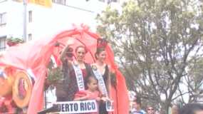 desfile candidatas al Reinado Internacional del Café