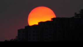 Atardecer en Manizales desde el Guamal 